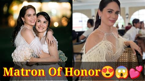 Video ni Kristine Hermosa mula sa kasal ng kapatid niyang si Kathleen.